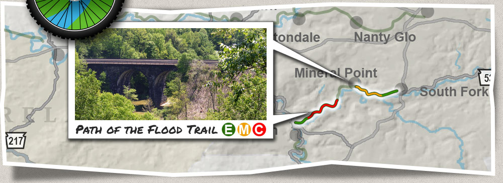 Path of the Flood Trail, Johnstown, Bike Trail, Hiking Trail